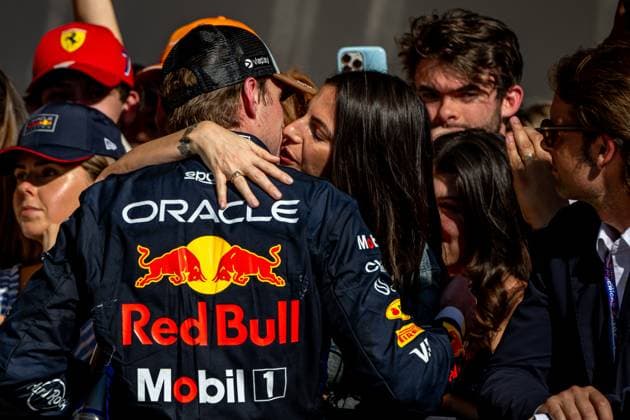 AUSTIN, TEXAS, UNITED STATES: Max Verstappen, racing for the Red Bull Racing team during the 2024 Formula 1 United States Grand Prix at the Circuit of the Americas in Austin, Texas, United States