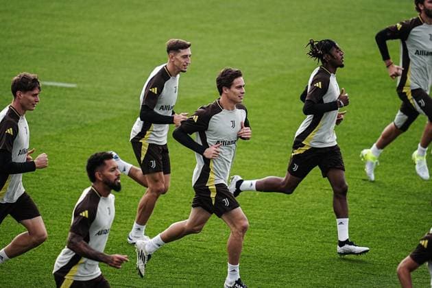 Football, CL, Juventus Turin, Training