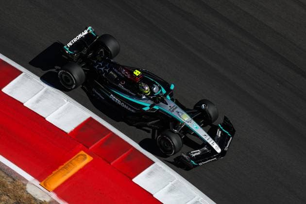 44 Lewis Hamilton GBR, Mercedes AMG Petronas F1 Team , F1 Grand Prix of USA at Circuit of The Americas on October 20, 2024 in Austin, United States of America Photo by HOCH ZWEI Austin United States of America