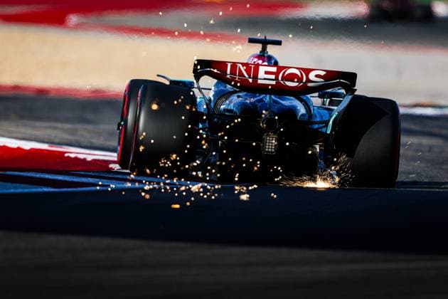 63 George Russell GBR, Mercedes AMG Petronas F1 Team , F1 Grand Prix of USA at Circuit of The Americas on October 20, 2024 in Austin, United States of America Photo by HOCH ZWEI Austin United States of America