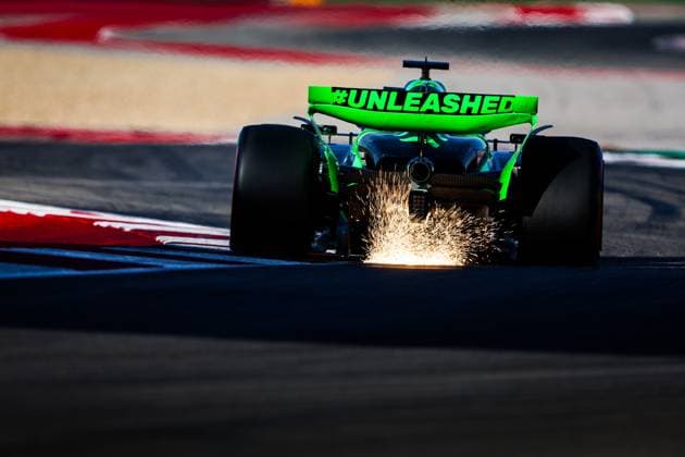 77 Valtteri Bottas FIN, Stake F1 Team Kick Sauber , F1 Grand Prix of USA at Circuit of The Americas on October 20, 2024 in Austin, United States of America Photo by HOCH ZWEI Austin United States of America