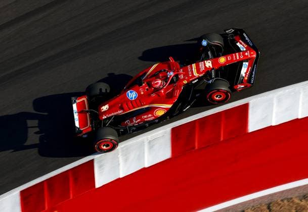 16 Charles Leclerc MCO, Scuderia Ferrari HP , F1 Grand Prix of USA at Circuit of The Americas on October 20, 2024 in Austin, United States of America Photo by HOCH ZWEI Austin United States of America