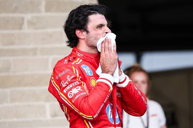 55 Carlos Sainz ESP, Scuderia Ferrari HP , F1 Grand Prix of USA at Circuit of The Americas on October 20, 2024 in Austin, United States of America Photo by HOCH ZWEI Austin United States of America