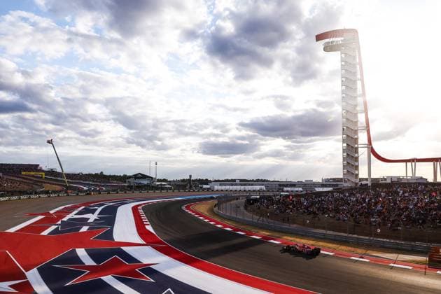 16 Charles Leclerc MCO, Scuderia Ferrari HP , F1 Grand Prix of USA at Circuit of The Americas on October 20, 2024 in Austin, United States of America Photo by HOCH ZWEI Austin United States of America