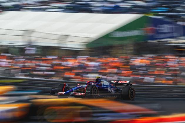 22 Yuki Tsunoda JPN, Visa Cash App RB Formula One Team , F1 Grand Prix of USA at Circuit of The Americas on October 20, 2024 in Austin, United States of America Photo by HOCH ZWEI Austin United States of America