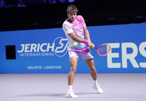 TENNIS - ATP, Tennis Herren Erste Bank Open VIENNA,AUSTRIA,21.OCT.24 - TENNIS - ATP World Tour, Erste Bank Open. Image shows Flavio Cobolli (ITA).  GEPAxpictures xWalterxLuger