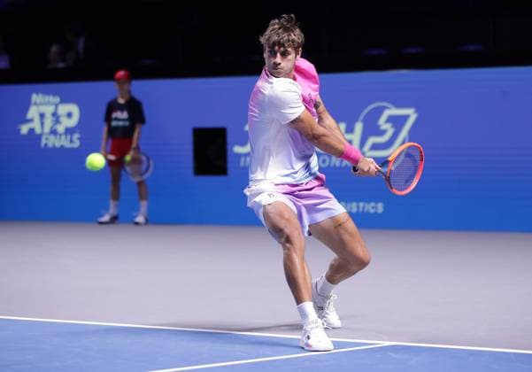 TENNIS - ATP, Tennis Herren Erste Bank Open VIENNA,AUSTRIA,21.OCT.24 - TENNIS - ATP World Tour, Erste Bank Open. Image shows Flavio Cobolli (ITA).  GEPAxpictures xWalterxLuger