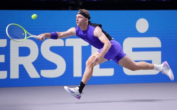 TENNIS - ATP, Tennis Herren Erste Bank Open VIENNA,AUSTRIA,21.OCT.24 - TENNIS - ATP World Tour, Erste Bank Open. Image shows Alejandro Davidovich Fokina (ESP).  GEPAxpictures xWalterxLuger