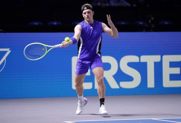 TENNIS - ATP, Tennis Herren Erste Bank Open VIENNA,AUSTRIA,21.OCT.24 - TENNIS - ATP World Tour, Erste Bank Open. Image shows Alejandro Davidovich Fokina (ESP).  GEPAxpictures xWalterxLuger