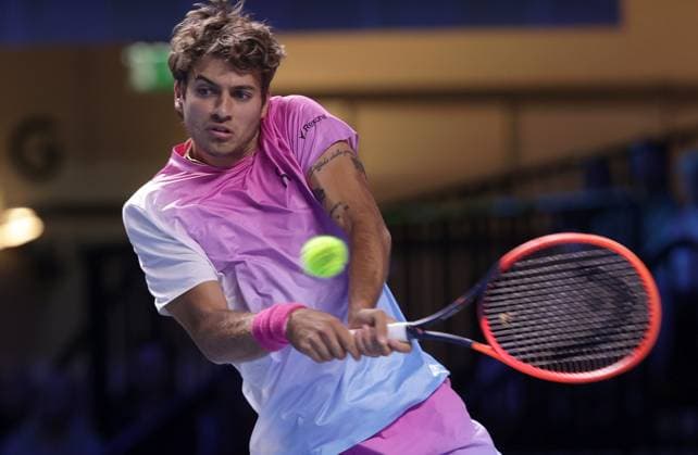 TENNIS - ATP, Tennis Herren Erste Bank Open VIENNA,AUSTRIA,21.OCT.24 - TENNIS - ATP World Tour, Erste Bank Open. Image shows Flavio Cobolli (ITA).  GEPAxpictures xWalterxLuger