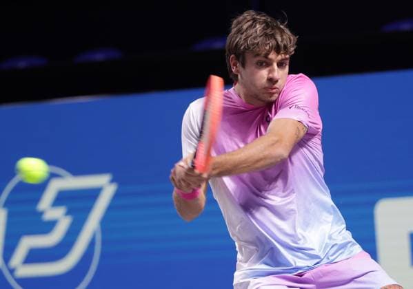 TENNIS - ATP, Tennis Herren Erste Bank Open VIENNA,AUSTRIA,21.OCT.24 - TENNIS - ATP World Tour, Erste Bank Open. Image shows Flavio Cobolli (ITA).  GEPAxpictures xWalterxLuger