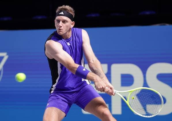 TENNIS - ATP, Tennis Herren Erste Bank Open VIENNA,AUSTRIA,21.OCT.24 - TENNIS - ATP World Tour, Erste Bank Open. Image shows Alejandro Davidovich Fokina (ESP).  GEPAxpictures xWalterxLuger