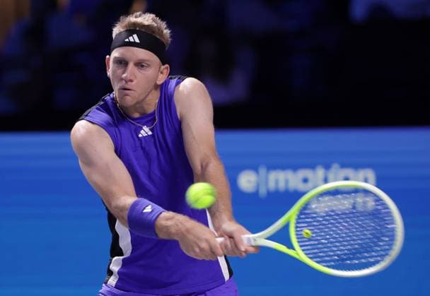 TENNIS - ATP, Tennis Herren Erste Bank Open VIENNA,AUSTRIA,21.OCT.24 - TENNIS - ATP World Tour, Erste Bank Open. Image shows Alejandro Davidovich Fokina (ESP).  GEPAxpictures xWalterxLuger