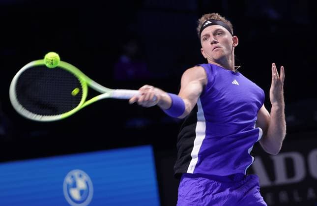 TENNIS - ATP, Tennis Herren Erste Bank Open VIENNA,AUSTRIA,21.OCT.24 - TENNIS - ATP World Tour, Erste Bank Open. Image shows Alejandro Davidovich Fokina (ESP).  GEPAxpictures xWalterxLuger