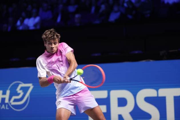 TENNIS - ATP, Tennis Herren Erste Bank Open VIENNA,AUSTRIA,21.OCT.24 - TENNIS - ATP World Tour, Erste Bank Open. Image shows Flavio Cobolli (ITA).  GEPAxpictures xWalterxLuger