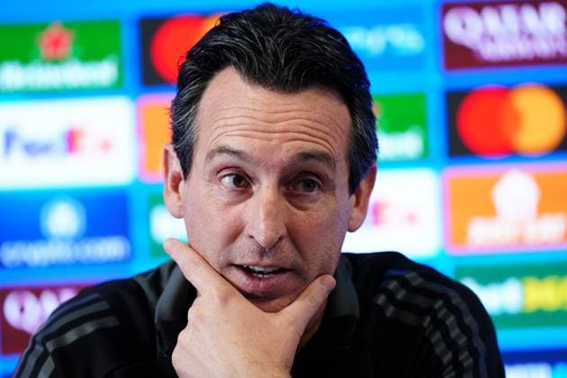 Football, CL, Aston Villa, Press conference