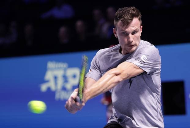 TENNIS - ATP, Tennis Herren Erste Bank Open VIENNA,AUSTRIA,21.OCT.24 - TENNIS - ATP World Tour, Erste Bank Open. Image shows Marton Fucsovics (HUN).  GEPAxpictures xWalterxLuger