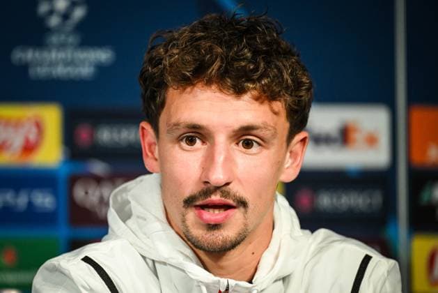 October 21, 2024, Paris, France, France: Olivier BOSCAGLI of PSV Eindhoven during a PSV Eindhoven press conference, PK, Pressekonferenz at Parc des Princes Stadium on October 21, 2024 in Paris, France. Paris France - ZUMAm308 20241021_zsp_m308_004 Copyright: xMatthieuxMirvillex