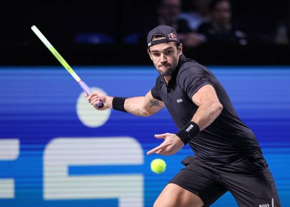 Matteo Berrettini Tennis ERSTE BANK OPEN 2024 ATP 500 Stadthalle Vienna Austria 21 October 2024 Copyright: xJuergenxHasenkopfx