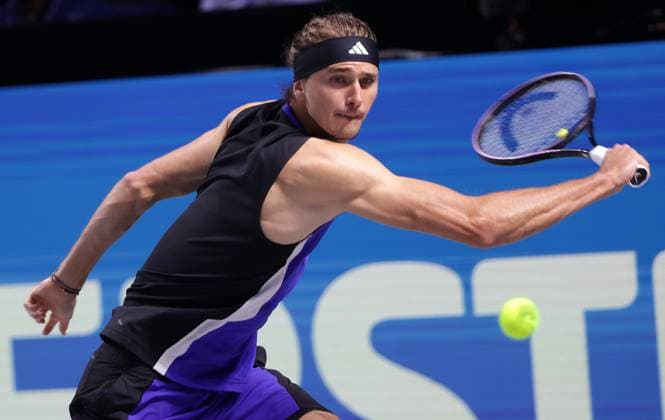 TENNIS - ATP, Tennis Herren Erste Bank Open VIENNA,AUSTRIA,21.OCT.24 - TENNIS - ATP World Tour, Erste Bank Open. Image shows Alexander Zverev (GER).  GEPAxpictures xWalterxLuger