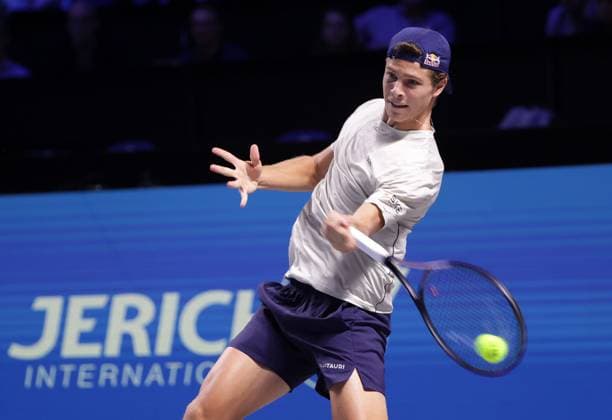 TENNIS - ATP, Tennis Herren Erste Bank Open VIENNA,AUSTRIA,21.OCT.24 - TENNIS - ATP World Tour, Erste Bank Open. Image shows Joel Schwaerzler (AUT).  GEPAxpictures xWalterxLuger