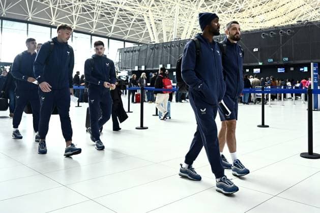 Football, CL, GNK Dinamo Zagreb on the road to Salzburg