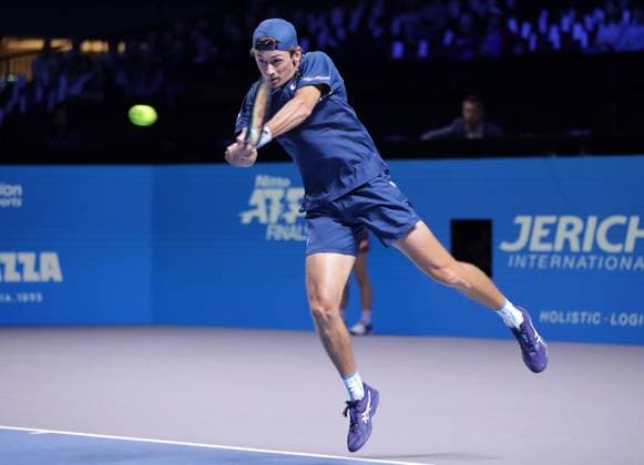 TENNIS - ATP, Tennis Herren Erste Bank Open VIENNA,AUSTRIA,22.OCT.24 - TENNIS - ATP World Tour, Erste Bank Open. Image shows Alex de Minaur (AUS).  GEPAxpictures xWalterxLuger