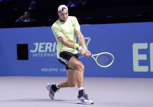 TENNIS - ATP, Tennis Herren Erste Bank Open VIENNA,AUSTRIA,22.OCT.24 - TENNIS - ATP World Tour, Erste Bank Open. Image shows Jan-Lennard Struff (GER).  GEPAxpictures xWalterxLuger