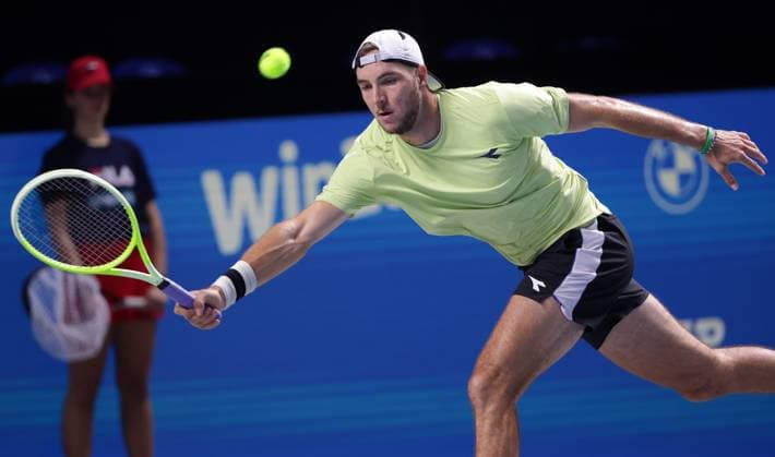 TENNIS - ATP, Tennis Herren Erste Bank Open VIENNA,AUSTRIA,22.OCT.24 - TENNIS - ATP World Tour, Erste Bank Open. Image shows Jan-Lennard Struff (GER).  GEPAxpictures xWalterxLuger