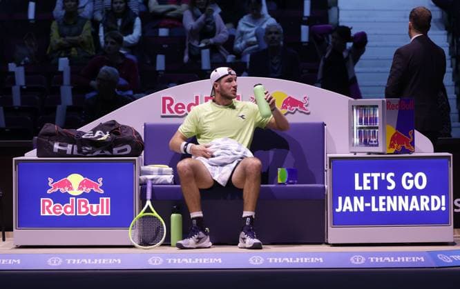 TENNIS - ATP, Tennis Herren Erste Bank Open VIENNA,AUSTRIA,22.OCT.24 - TENNIS - ATP World Tour, Erste Bank Open. Image shows Jan-Lennard Struff (GER).  GEPAxpictures xWalterxLuger