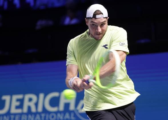 TENNIS - ATP, Tennis Herren Erste Bank Open VIENNA,AUSTRIA,22.OCT.24 - TENNIS - ATP World Tour, Erste Bank Open. Image shows Jan-Lennard Struff (GER).  GEPAxpictures xWalterxLuger