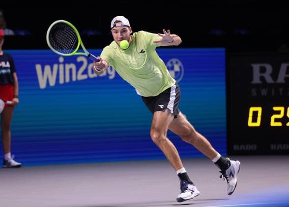 Jan Lennard Struff GER Tennis ERSTE BANK OPEN 2024 ATP 500 Stadthalle Vienna Austria 22 October 2024 Copyright: xJuergenxHasenkopfx