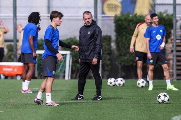 Football, CL, FC Barcelona, Training