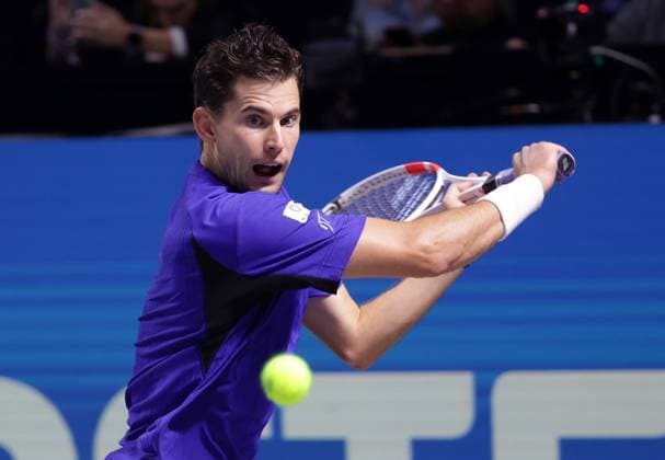 TENNIS - ATP, Tennis Herren Erste Bank Open VIENNA,AUSTRIA,22.OCT.24 - TENNIS - ATP World Tour, Erste Bank Open. Image shows Dominic Thiem (AUT).  GEPAxpictures xWalterxLuger