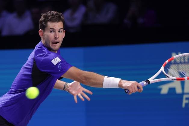 TENNIS - ATP, Tennis Herren Erste Bank Open VIENNA,AUSTRIA,22.OCT.24 - TENNIS - ATP World Tour, Erste Bank Open. Image shows Dominic Thiem (AUT).  GEPAxpictures xWalterxLuger