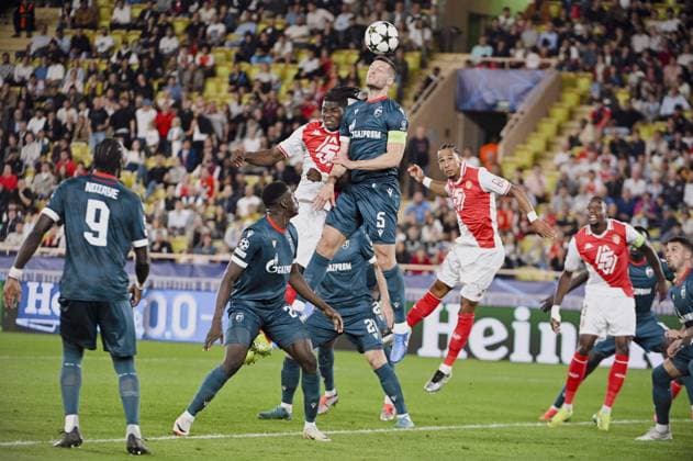 Football, CL, AS Monaco - Red Star Belgrade