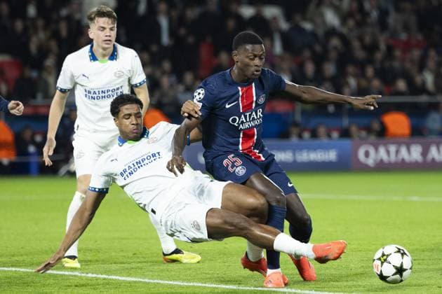 Football, CL, Paris St. Germain - PSV Eindhoven