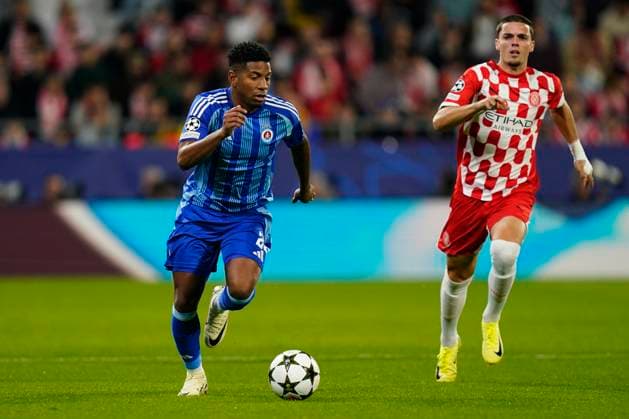 Football, CL, FC Girona - Slovan Bratislava