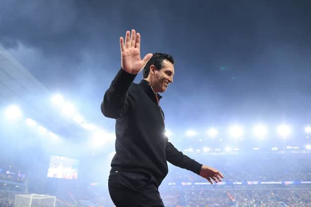 Fußball UEFA-Champions-League-Phase Aston Villa gegen Bologna 22. Oktober 2024 UEFA-Champions-League-Phase Aston Villa gegen Bologna Aston-Villa-Manager Unai Emery Foto Simon Stacpoole Abseits Birmingham UK  Copyright: xSimonxStacpoolexOffside