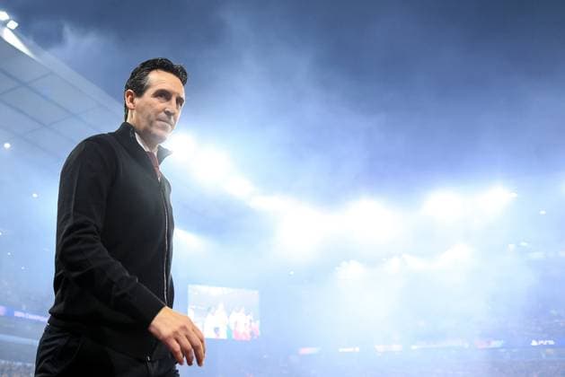 Fußball UEFA-Champions-League-Phase Aston Villa gegen Bologna 22. Oktober 2024 UEFA-Champions-League-Phase Aston Villa gegen Bologna Aston-Villa-Manager Unai Emery Foto Simon Stacpoole Abseits Birmingham UK  Copyright: xSimonxStacpoolexOffside