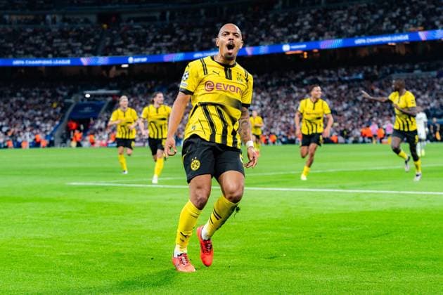 22 10 2024, Real Madrid vs Borussia Dortmund, UEFA Champions League, Matchday 3 Goal for 0 1 by Donyell Malen Borussia Dortmund, 21 Copyright: xBahhoxKarax