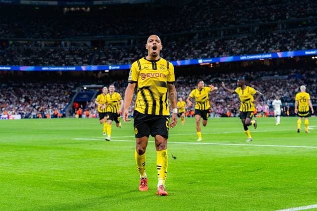 22 10 2024, Real Madrid vs Borussia Dortmund, UEFA Champions League, Matchday 3 Goal for 0 1 by Donyell Malen Borussia Dortmund, 21 Copyright: xBahhoxKarax