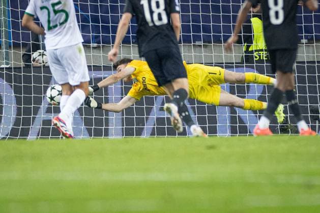 SOCCER - UEFA CL, Sturm vs Sporting KLAGENFURT,AUSTRIA,22.OCT.24 - SOCCER - UEFA Champions League, SK Sturm Graz vs Sporting CP. Image shows Franco Israel (Sporting Lissabon).  GEPAxpictures xMatthiasxTrinkl