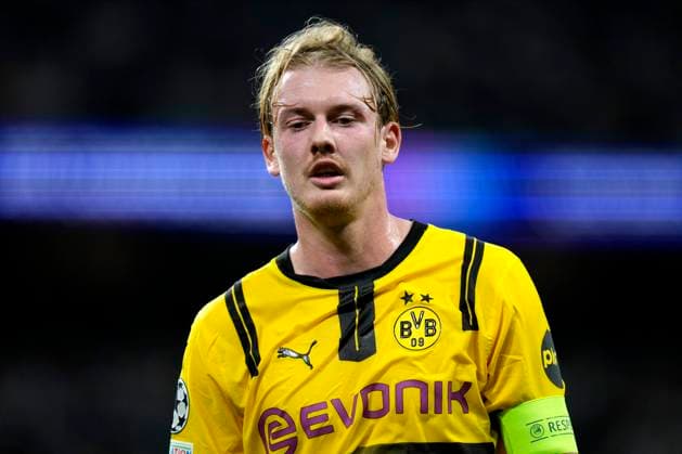 ESP: Real Madrid v Borussia Dortmund. UEFA Champions League. Date 3 Julian Brandt of Borussia Dortmund during the UEFA Champions League match between Real Madrid and Borussia Dortmund played at Santiago Bernabeu Stadium on October 22, 2024 in Madrid, Spain. kpng Copyright: xCesarxCebollax xPRESSINPHOTOx PS_241022_RMA_BOR_637