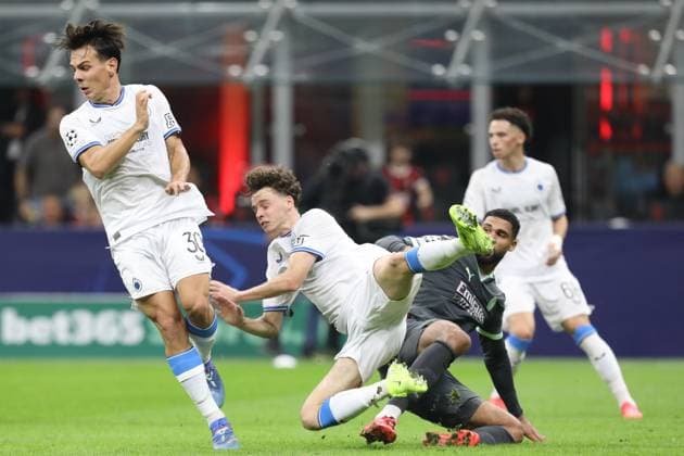 October 22, 2024, Milan, Lombardy, Italy: RUBEN LOFTUS-CHEEK of AC MILAN during Matchday 3 of 8 of the UEFA Champions League 2024 2025 between AC MILAN and CLUB BRUGGE at San Siro in Milan, Italy Milan Italy - ZUMAc179 20241022_zep_c179_114 Copyright: xMickaelxChavetx