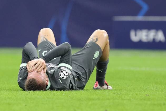 October 22, 2024, Milan, Lombardy, Italy: FRANCESCO CAMARDA 73 of AC MILAN eventually gets his goal canceled after the VAR review in the Champions League during Matchday 3 of 8 of the UEFA Champions League 2024 2025 between AC MILAN and CLUB BRUGGE at San Siro in Milan, Italy Milan Italy - ZUMAc179 20241022_zep_c179_126 Copyright: xMickaelxChavetx