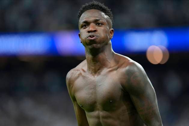 Real Madrid vs Borussia Dortmund Vinicius Junior of Real Madrid CF during Real Madrid vs Borussia Dortmund at Santiago Bernabeu on October 22sd 2024 EDITORIAL USE ONLY Copyright: xx Senis-Cebolla ALFAQUIx 0774883344st