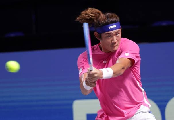 TENNIS - ATP, Tennis Herren Erste Bank Open VIENNA,AUSTRIA,23.OCT.24 - TENNIS - ATP World Tour, Erste Bank Open. Image shows Zhizhen Zhang (CHN).  GEPAxpictures xWalterxLuger