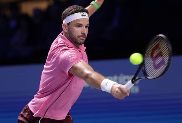 TENNIS - ATP, Tennis Herren Erste Bank Open VIENNA,AUSTRIA,23.OCT.24 - TENNIS - ATP World Tour, Erste Bank Open. Image shows Grigor Dimitrov (BUL).  GEPAxpictures xWalterxLuger