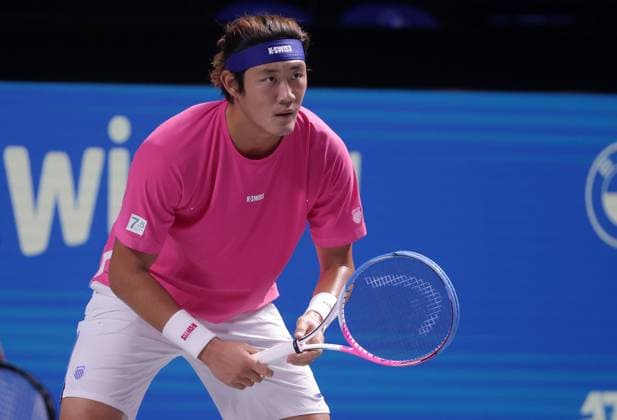 TENNIS - ATP, Tennis Herren Erste Bank Open VIENNA,AUSTRIA,23.OCT.24 - TENNIS - ATP World Tour, Erste Bank Open. Image shows Zhizhen Zhang (CHN).  GEPAxpictures xWalterxLuger